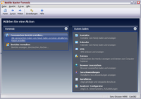 Mobile Master Forensic Start Bildschirm